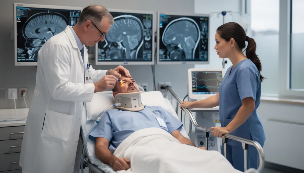 Traumatic Brain Injury After an Accident