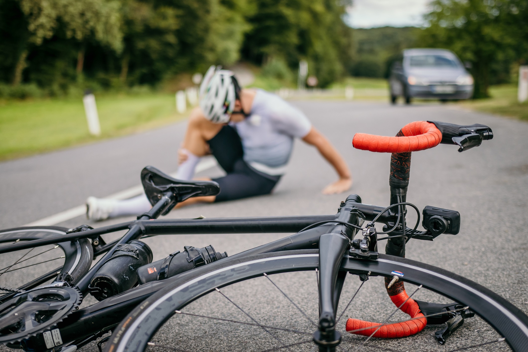 Phoenix bicycle accident road hazard
